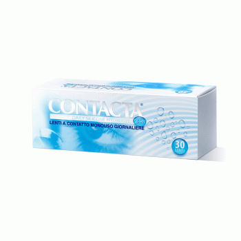 contacta daily lens silicone hydrogel -1,75 diottrie 30 lenti